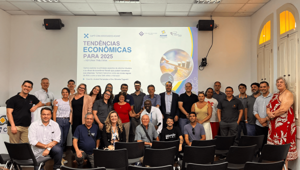 Primeiro Café com Associados da ACIANF de 2025 destaca perspectivas econômicas e oportunidades para empresários